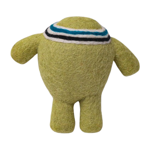 Juguete de Monstruo Hecho a Mano con Fieltro, Figura de Alienígena de Fieltro de Lana Verde Ecológica, Muñeco de Peluche de Dibujos Animados para Niños, Regalos de Cumpleaños - Product Image 4