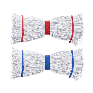 Factory Wholesale Mini Heavy Duty Cotton Mop Head Refill Self-Wringer Sustainable Commercial Industrial Wet Floor Cleaning - Product Image 1