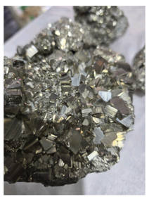 Grappe de Pyrite Péruvienne de Haute Qualité, Spécimen Minéral Brut, Pierre Puissante au Meilleur Prix - Product Image 6