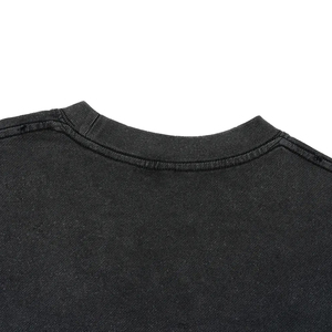 Hot Sale High Quality Heavyweight Oversized T Shirt Custom Distressed Printing Breathable Cotton Men Blank Wholesale - Product Image 6