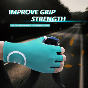 Gants de cyclisme, gants de vélo antidérapants rembourrés de 5 mm pour hommes et femmes, absorbant les chocs, respirants pour l'été, pour le vélo de route et les trajets quotidiens - Product Image 3