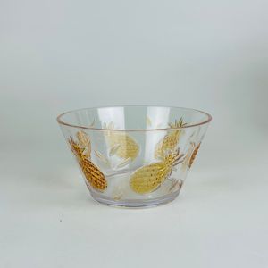 Bol de service en plastique ananas de couleur personnalisée pour la maison, la cuisine et les restaurants - Product Image 2