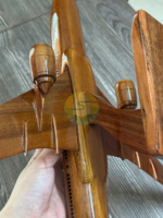 Maquette en bois Boeing 777, kit d'assemblage, fabriquée en usine au Vietnam / Modèle d'avion en bois B777, artisanat vietnamien