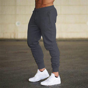 New Custom Jogger Sweatpants <b>Pants</b> Joggers for Men Solid Color Men <b>Pants</b> Gym Wear Plus Size Sweat Trousers for Men Street Wear - Product Image 4