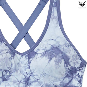 Conjuntos de Sujetadores Deportivos de Yoga de Alta Calidad al por Mayor, Ropa Deportiva de la Mejor Calidad, Estampado por Transferencia de Calor, Transpirable, Sólido, de Gran Soporte para Mujer - Product Image 2
