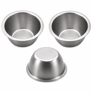 Bol mélangeur manuel en acier inoxydable pour implants dentaires, 9 cm, petit récipient de laboratoire chirurgical, instrument médical certifié CE - Product Image 2