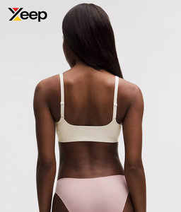 เสื้อชั้นในกีฬาโยคะคุณภาพสูงสำหรับผู้หญิง XEEP รุ่น XC-SB-141 แบบเรียบง่าย ระบายอากาศได้ดี สายปรับได้ แผ่นรองถอดออกได้ รองรับได้ดีเยี่ยม แห้งเร็ว - Product Image 2