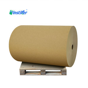 Nhà máy cung cấp trực tiếp giấy kraft hotmelt Trắng glassine tự dính nhãn giấy Jumbo CuộN - Product Image 2