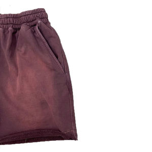 Pantalones Cortos de Hombre con Lavado Ácido, Diseño de Última Moda, 100% Algodón, Patrón Sólido, Servicio OEM, Colores y Tallas Personalizadas, Estilo Urbano, Venta al Por Mayor - Product Image 5