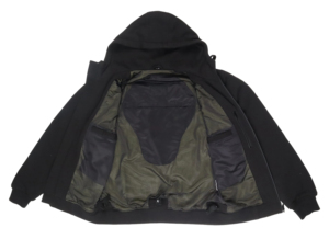 Sweat-shirt à capuche unisexe à manches longues, design personnalisé sur le thème des motos classiques, coupe-vent, imperméable, chaud, en polaire - Product Image 6