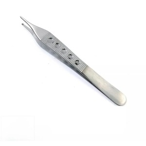 Pinzas de tejido Adson de acero inoxidable Ametrine Surgical AS-786, manuales, 12 cm, 1x2 dientes, 5 pulgadas, juego de instrumentos anatómicos, CE - Product Image 3