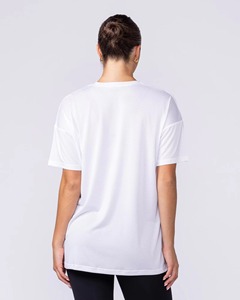 เสื้อยืดคอกลมสีทึบแขนสั้นลำลองสวมใส่สบายในชีวิตประจำวันผ้าฝ้าย100% แห้งเร็วระบายอากาศเป็นมิตรกับสิ่งแวดล้อม - Product Image 6
