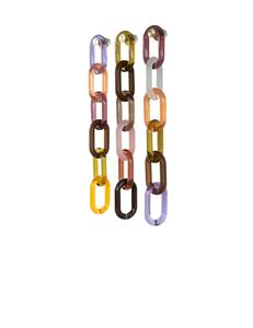 Chaîne en résine grande taille, maillons colorés pour décoration murale, séparateur de pièce DIY et accessoires de rideaux - Product Image 6