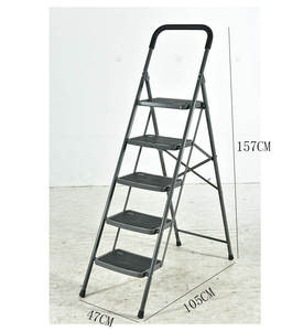 Portable <strong>Ladders</strong> Customized 5 Step <strong>Ladder</strong> <strong>Cheapest</strong> Steel Step <strong>Ladder</strong> - Product Image 4