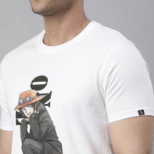 เสื้อยืดผู้ชายแฟชั่นพร้อมส่งขายส่ง สวมใส่สบายทุกวัน ดีไซน์ทันสมัย ผลิตจากผ้าคุณภาพสูง เนื้อผ้าเรียบลื่น เหมาะสำหรับฤดูร้อน - Product Image 6