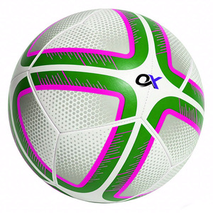Balón de Fútbol Oxva Personalizado con Logotipo y Color, de PVC y Cuero Duradero de Alta Calidad, con Cámara de Goma, Cosido a Máquina, Talla 5, para Entrenamiento y Promoción - Product Image 1