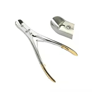 Pince à os manuelle Ruskin de qualité supérieure en acier inoxydable, à double action, certifiée CE, pour usage chirurgical, orthopédique et dentaire - Product Image 1