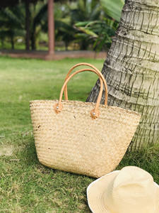 Sac de plage en paille tendance Sac à main pour femme Utile Indispensable - Product Image 4