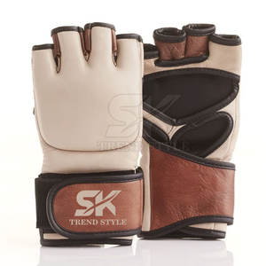 Venta Directa de Fábrica: Guantes de Cuero de Medio Dedo para Entrenamiento y Seguridad, Disponibles para Venta en Línea - Product Image 1