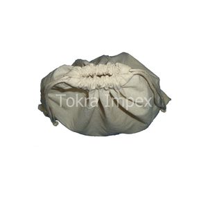 Best Selling Promotional Bag 150 Gsm Natural Cotton Drawstring <b>Shoe</b> Dust Bag OffWhite Natural Color Gada Fabric Pouc Bag - Product Image 5