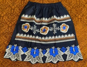 Faldas Polinesias Personalizadas para Mujer, Transpirables, de Poliéster/Spandex, Estilo Casual con Bordado, Ropa de las Islas del Pacífico - Product Image 1