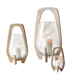 Hurricane Candleholder Clear Glass Brass Base Heat Resistant Home Decoration Metal Candle <b>Holder</b> <b>Tea</b> <b>Light</b> <b>Holder</b> - Product Image 5