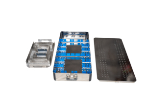 Bandeja de esterilización para instrumentos quirúrgicos robóticos (6 EndoWrist + 8 trocares) para hospitales y cirugía, equipo personalizable - Product Image 1