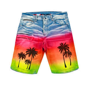 Pantalones Cortos de Mezclilla para Hombre, Estilo Casual, Lavados, de Algodón, Corte Relajado, Ropa de Moda al por Mayor - Product Image 6