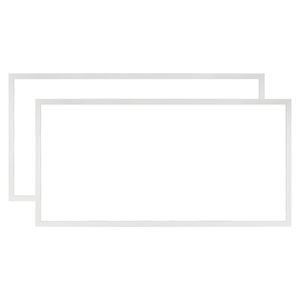 Confezione da 2 Pannelli LED Piatti 2x4FT 6000LM 50W, Plafoniera Regolabile 6500K, Montaggio a Superficie 3 Pollici - Product Image 1