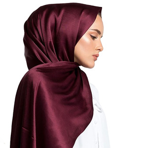 Hijab en mousseline de modal à motif musulman, de haute qualité, respirant, doux, lisse, impression personnalisée, long, vente en gros, logo personnalisé - Product Image 2