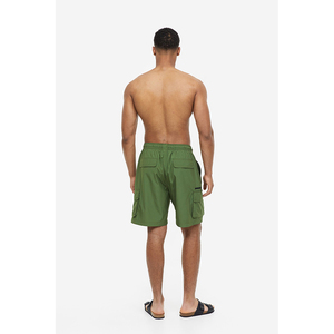 <b>Cheap</b> Price Hot Shorts New Design Men's for Men's Summer Shorts Men's Stylish Casual Elastic Waist Short with Pockets - Product Image 2