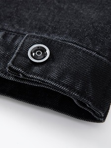 Fashion Casual Denim <b>Jackets</b> for Men 2026 Top Selling Plain Denim <b>Jackets</b> Men Customized Logo Denim Regular Sleeve Autumn Style - Product Image 6