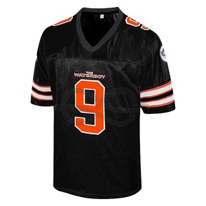 Nuevo uniforme de equipo para hombre, camiseta de fútbol americano, logotipos cosidos y camisas bordadas, ropa deportiva para jóvenes y niños - Product Image 1