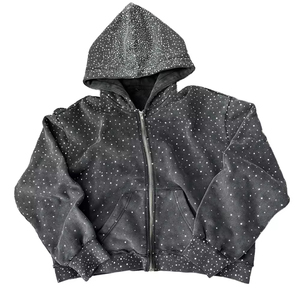 Sweat à capuche pour homme fabriqué au Pakistan, style streetwear, prix OEM, sur mesure, dernier design, vente en gros, haute qualité, 100% coton, hiver - Product Image 4