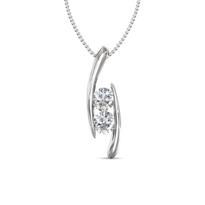 Collar Daisini con Colgante en Espiral Adornado con Cristales de Swarovski, Plata de Ley 925, Moda Casual para Mujer, Joyería <span class=keywords><strong>Destiny</strong></span> - Product Image 1