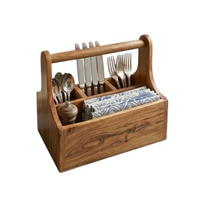 Bandeja redonda de madera con divisiones para servir, bandeja seccional para aperitivos con soporte para salsa, para fiestas, frutas, nueces, dulces, venta al por mayor - Product Image 1