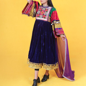 Robe longue pour femme de haute qualité, design original 2026, décorée de dentelle, style afghane, pour soirée, prix de gros - Product Image 4