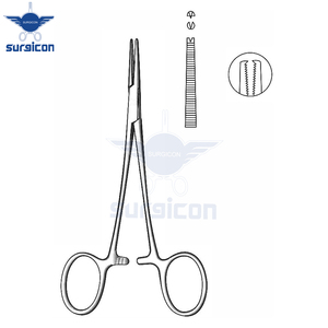 Pinzas Micro Halsted de 12.5 cm (5 Pulgadas), Rectas, Extra Delicadas, de Acero Inoxidable Premium, Hemostáticas, para Microcirugía - Product Image 3