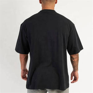 T-shirt pour homme 100% coton, écologique, OEM, manches courtes, col rond, coupe ample, tissu 230g, toutes les couleurs, confort optimal - Product Image 2
