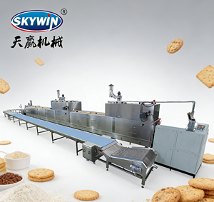 สายการผลิตบิสกิตอัตโนมัติความเร็วสูง<span class=keywords><strong>ขาย</strong></span>ดีที่สุดสำหรับโรงงานบิสกิตเชิงพาณิชย์ สำหรับอุปกรณ์ทำบิสกิตแบบแข็งและแบบนิ่ม - Product Image 1
