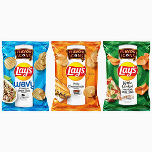 Chips de patata con cebolla Lay's: el snack siempre es aromático, las patatas están finas y crujientes. - Product Image 5