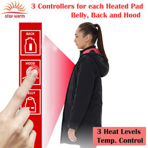 Parkas chauffantes intelligentes pour femmes, personnalisées en usine, pour les trajets quotidiens en hiver et les activités de plein air (2026) - Product Image 6