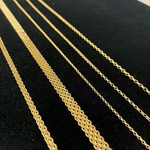 Cadena de Oro Sólido de 18K de Japón, Modelo Bismark y Marvelous Rolo, Unisex, Joyería de Oro Amarillo Sólido de Alta Calidad, Cadena de Eslabones para Hombre y Mujer - Product Image 2