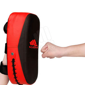 Escudo de Boxeo Ligero de Cuero de Alta Calidad, Diseño Personalizado, con Logotipo Personalizado, en Venta - Product Image 3