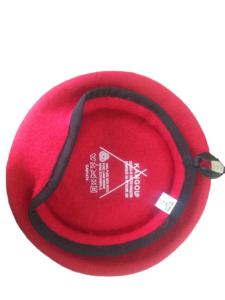 Chapeau de béret en laine unisexe de haute qualité Style extérieur personnalisé en gros de couvre-chef pour adultes Look formel pour le gouvernement de la Malaisie - Product Image 6