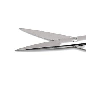 กรรไกรตัดม่านตาผ่าตัดแบบแมนนวล ผลิตจากเหล็ก ชุบทองบางส่วน ได้รับการรับรองมาตรฐาน CE ใช้ซ้ำได้ ราคาประหยัด มีสินค้าในสต็อก - Product Image 5