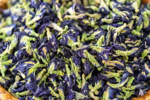 NUEVO: Flor de Guisante Mariposa 100% Orgánica |   Color Azul Profundo - Product Image 3