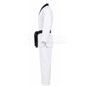 Uniforme de Taekwondo Dobok de Alta Calidad 100% Algodón, Tela Ligera en la Parte Delantera, Secado Rápido y Transpirable para Entrenamiento, Práctica y Competencia - Product Image 3