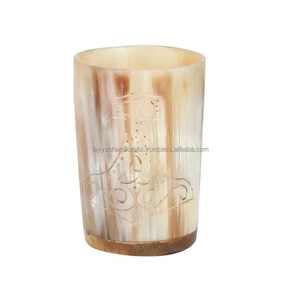 Vaso Corto con Diseño de Cuerno para Bebidas de Café y Vino, Alta Demanda, Tamaño Personalizado, en Venta desde India - Product Image 1