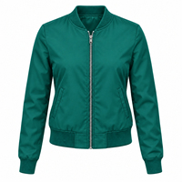 Veste bomber légère jaune tendance pour femmes, fermeture éclair, tissu respirant et chaud, veste bomber pour femmes, service OEM 2025